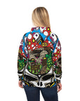 Dancing Terrapin Mushroom Village Stealie Forever Grateful Hippie Dead Lot Unisex Hooded Sweatshirt Athletic Hoodie 95% Recycled Materials (AOP)