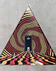 Alien Portal Door Alternate Dimension Pyramid Ripple V2 Enamel Pins Hat Pins Lapel Pin Brooch Badge Festival Pin