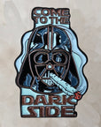Come To The Dark Side Vader Star Stoner Wars Weed Enamel Pins Hat Pins Lapel Pin Brooch Badge Festival Pin