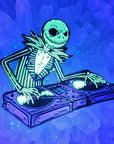 Dj Jack S Nightmare Before Vinyl Christmas Halloween Edm Dubstep 2000s Cartoon Enamel Pins Hat Pins Lapel Pin Brooch Badge Festival Pin