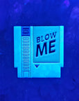 Blow Me N64 Cartridge Light Snes Funny Video Game Enamel Pins Hat Pins Lapel Pin Brooch Badge Festival Pin