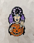 Elvira Horror Goddess Spooky Queen Enamel Pins Hat Pins Lapel Pin Brooch Badge Festival Pin