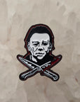 Halloween Mike Slasher Myers Knife Head Scary Movie Enamel Pins Hat Pins Lapel Pin Brooch Badge Festival Pin