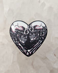 Love Skeleton Skull Horror Heart Spooky Ghost Enamel Pins Hat Pins Lapel Pin Brooch Badge Festival Pin