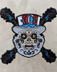 Forever Grateful Sugar Skull Uncle Jerry Garcia Dead Lot Enamel Pins Hat Pins Lapel Pin Brooch Badge Festival Pin