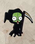 Grim Gir Reaper Invader 90s Cartoon Zim Enamel Pins Hat Pins Lapel Pin Brooch Badge Festival Pin