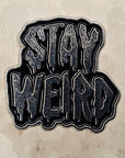 Stay Weird Polished Metal Enamel Pins Hat Pins Lapel Pin Brooch Badge Festival Pin