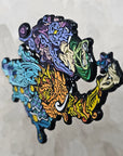 Lion Elephant Snake Cloud Creature Lex Newtho Trippy Psychedelic Art 3D Enamel Pins Hat Pins Lapel Pin Brooch Badge Festival Pin