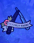 Freshly Faded Razor Barber Hair Dresser Beautician Cosmetologist Enamel Pins Hat Pins Lapel Pin Brooch Badge Festival Pin