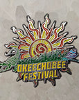 Okeechobee Music Festival Sunshine Alligator Glitter Enamel Pins Hat Pins Lapel Pin Brooch Badge Festival Pin