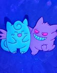 Clafairy Gengar Love Pokeball Video Game Enamel Pins Hat Pins Lapel Pin Brooch Badge Festival Pin