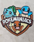 Pokemaniacs Bulbasaur Squirtle Charmander Pokeball Enamel Pins Hat Pins Lapel Pin Brooch Badge Festival Pin