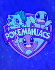 Pokemaniacs Bulbasaur Squirtle Charmander Pokeball Enamel Pins Hat Pins Lapel Pin Brooch Badge Festival Pin