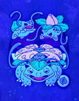 Bulbasaur Evolution Poke Venisaur Plant Cartoon Movie Game Enamel Pins Hat Pins Lapel Pin Brooch Badge Festival Pin
