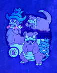 Slowpoke Evolution Sloking Pokeball Cartoon Movie Game Enamel Pins Hat Pins Lapel Pin Brooch Badge Festival Pin