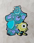 Monsters Mike & Sully Inc Cartoon Movie Enamel Pins Hat Pins Lapel Pin Brooch Badge Festival Pin