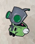 Invader Gir Robot Dog Zim 90s Cartoon Enamel Pins Hat Pins Lapel Pin Brooch Badge Festival Pin