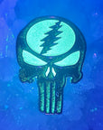 Grateful Punisher Dead Lot Skull Comic Super Hero Black Glow Enamel Pins Hat Pins Lapel Pin Brooch Badge Festival Pin