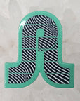 Zebra Lights PL Pretty Bass Lights Green Edition Edm PLF Music DJ Enamel Pins Hat Pins Lapel Pin Brooch Badge Festival Pin