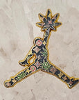 Jump Weed Man Jordan 420 Basketball V2 Glow Enamel Pins Hat Pins Lapel Pin Brooch Badge Festival Pin