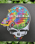 Furthur Bus Dancing Bear Crew Rectangle Mouse Pad Desk Pad Mouse Mat