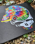 Furthur Bus Dancing Bear Crew Rectangle Mouse Pad Desk Pad Mouse Mat