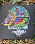 Furthur Bus Dancing Bear Crew Rectangle Mouse Pad Desk Pad Mouse Mat