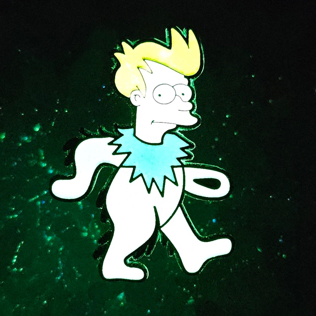 Fry Dancing Bear Gratefulrama Future Cartoon Dead Lot Enamel Pins