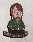 They Took Our Dabs South Park Redneck They Too Our Jobs Weed 420 Glow Enamel Pins Hat Pins Lapel Pin Brooch Badge Festival Pin