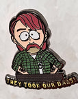 They Took Our Dabs South Park Redneck They Too Our Jobs Weed 420 Glow Enamel Pins Hat Pins Lapel Pin Brooch Badge Festival Pin