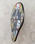 Dont Scream Ghostface Halloween Horror It Jason Thriller Freddy Slasher Kruger Saw Captain Spalding V2 Glow Enamel Pins Hat Pins Lapel Pin Brooch Badge Festival Pin