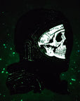 Undead Astronaut Space Skeleton Cosmonaut Universe White Glow Skull Enamel Pins Hat Pins Lapel Pin Brooch Badge Festival Pin