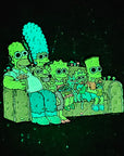 Trippy Simpsons Mushroom Melt Psychedelic Cartoon Enamel Pins Hat Pins Lapel Pin Brooch Badge Festival Pin