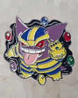 Thanos Gengar Mashup Cosplay Pokeball Video Game Enamel Pins Hat Pins Lapel Pin Brooch Badge Festival Pin