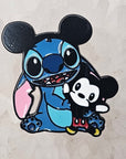 Lilo And Mickey Stitch Mouse Cartoon Enamel Pins Hat Pins Lapel Pin Brooch Badge Festival Pin
