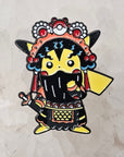 Geisha Girl Pikachu Chinese Pokeball Pintendo Video Game Enamel Pins Hat Pins Lapel Pin Brooch Badge Festival Pin