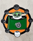Sneaky Baby Yoda Grogu Star Mandalorian Wars Cartoon Movie Game Enamel Pins Hat Pins Lapel Pin Brooch Badge Festival Pin