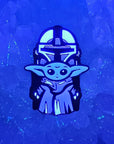 Mandalorian Helmet Baby Yoda Star Grogu Wars Cartoon Movie Game Enamel Pins Hat Pins Lapel Pin Brooch Badge Festival Pin