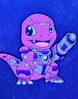 Robo Charmander PokeMech Cyborg Pokeball Cartoon Video Game Anime Enamel Pins Hat Pins Lapel Pin Brooch Badge Festival Pin