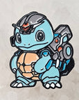 Robo Squirtle PokeMech Cyborg Pokeball Cartoon Video Game Anime Enamel Pins Hat Pins Lapel Pin Brooch Badge Festival Pin