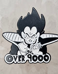 Over 9000 Dragon Vegeta Ball Z Dbz 90s Cartoon Enamel Pins Hat Pins Lapel Pin Brooch Badge Festival Pin