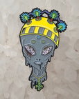 Trippy Martian Space Jesus V4 Edm Alien Dubstep Dj Enamel Pins Hat Pins Lapel Pin Brooch Badge Festival Pin