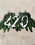 420 Weed Plant Marijuana Chronic Smoke Enamel Pins Hat Pins Lapel Pin Brooch Badge Festival Pin