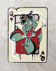 The Queen Of Hearts Card Wonderland 90s Cartoon Enamel Pins Hat Pins Lapel Pin Brooch Badge Festival Pin