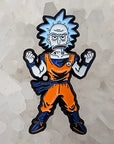 Super Sayan Rick Dragon Dbz Ball Morty Anime Cartoon Enamel Pins Hat Pins Lapel Pin Brooch Badge Festival Pin