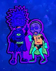 Bat Rick Man & Robin Morty Super Hero Comic Enamel Pins Hat Pins Lapel Pin Brooch Badge Festival Pin