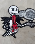 Stoner Nightmare Jack Weed Before Christmas Skellington Parody Enamel Pins Hat Pins Lapel Pin Brooch Badge Festival Pin