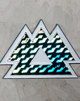 3D Rainbow Metal Wakaan White Edm Dubstep Bass Music Dj Enamel Pins Hat Pins Lapel Pin Brooch Badge Festival Pin