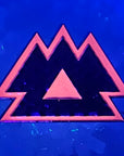 3D Rainbow Metal Wakaan Orange Edm Dubstep Bass Music Dj Enamel Pins Hat Pins Lapel Pin Brooch Badge Festival Pin