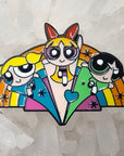 Power Cartoon Puff Girl A Team Network Enamel Pins Hat Pins Lapel Pin Brooch Badge Festival Pin